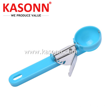 Plastic Trigger Ice Cream Cookie Scoop for Baking